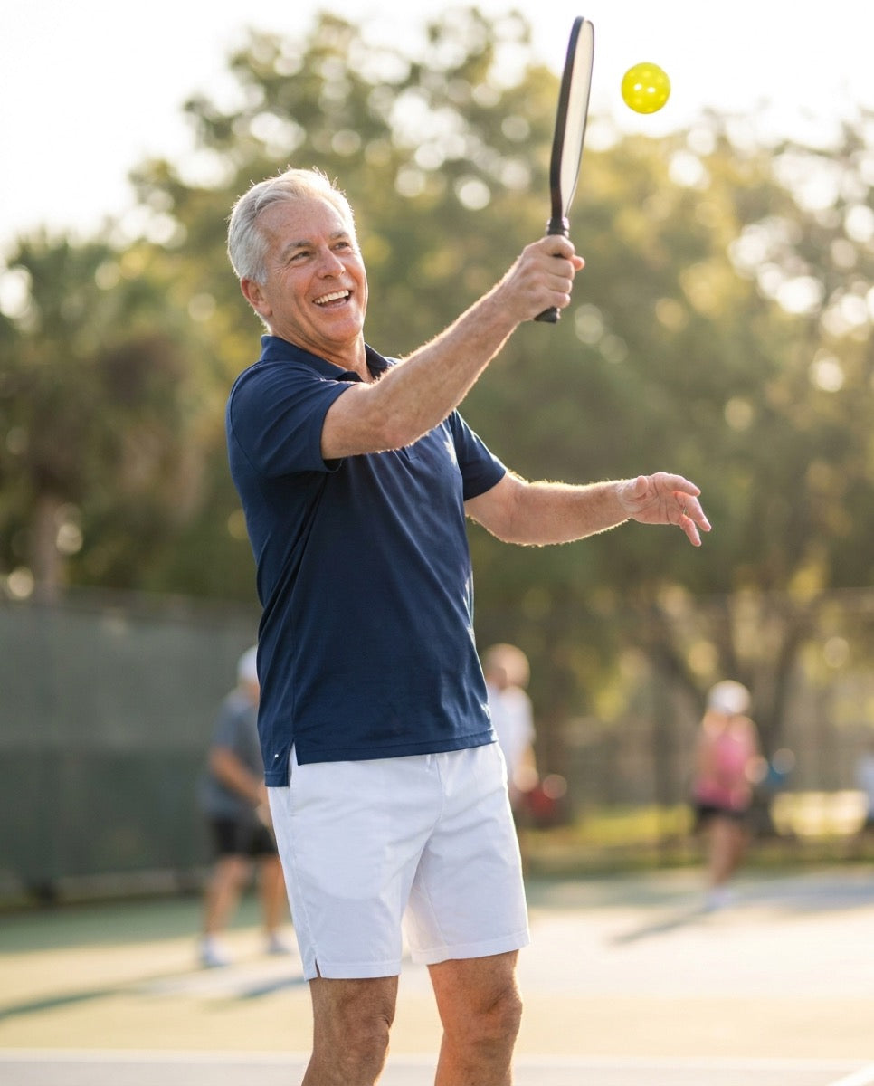 Back on the pickleball court, moving pain-free